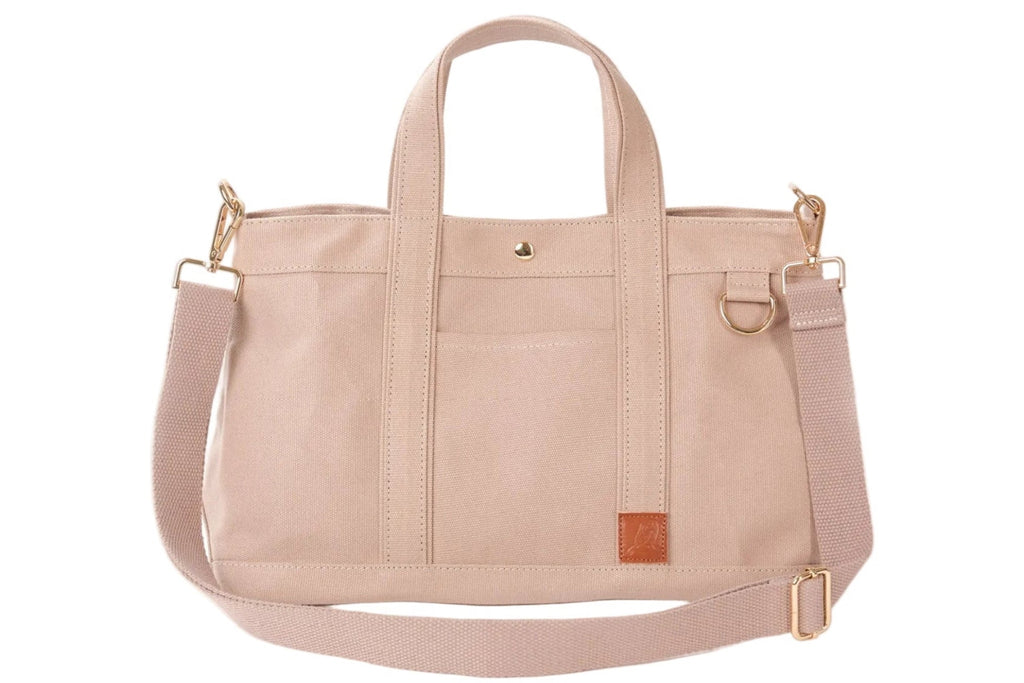 Timeless Coated Canvas Crossbody Tote - Niko
