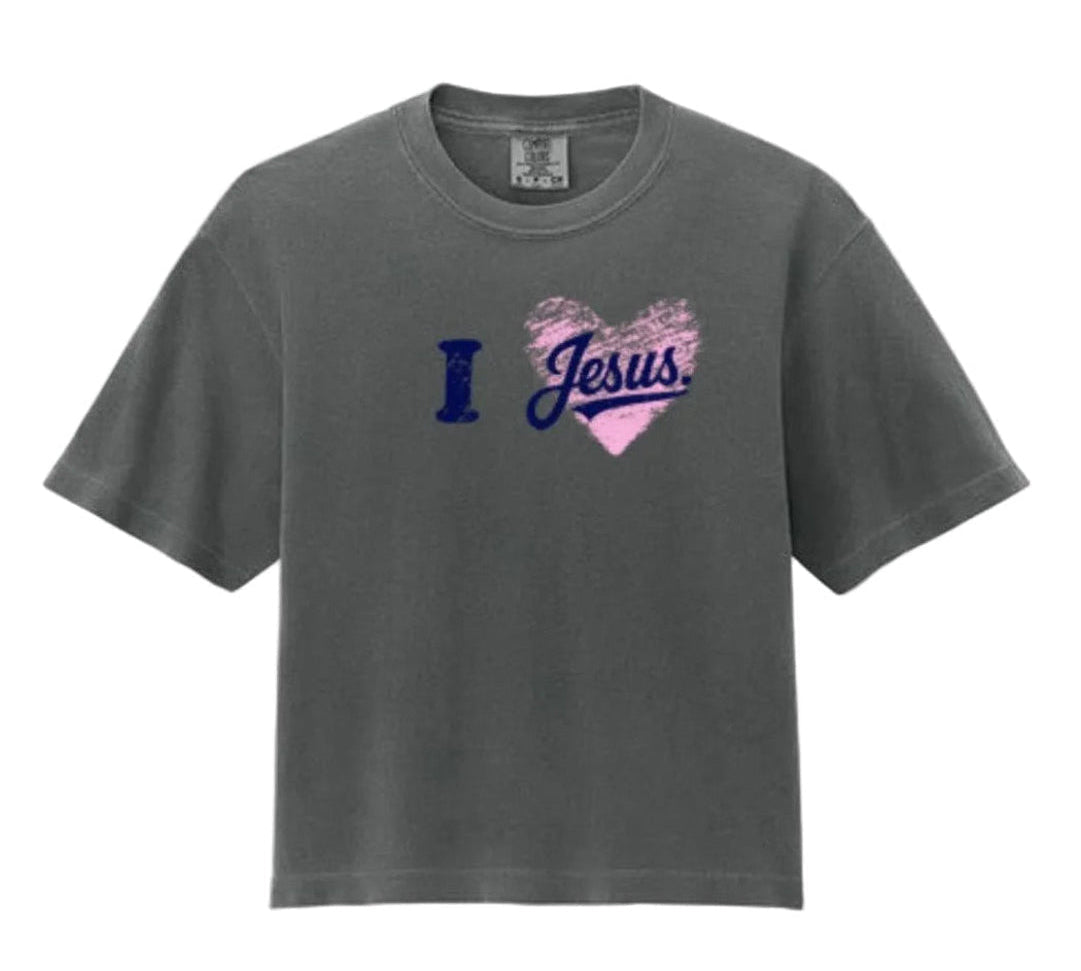 I Heart Jesus Tee - Pepper