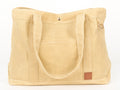 Timeless Waxed Canvas Tote - Beige