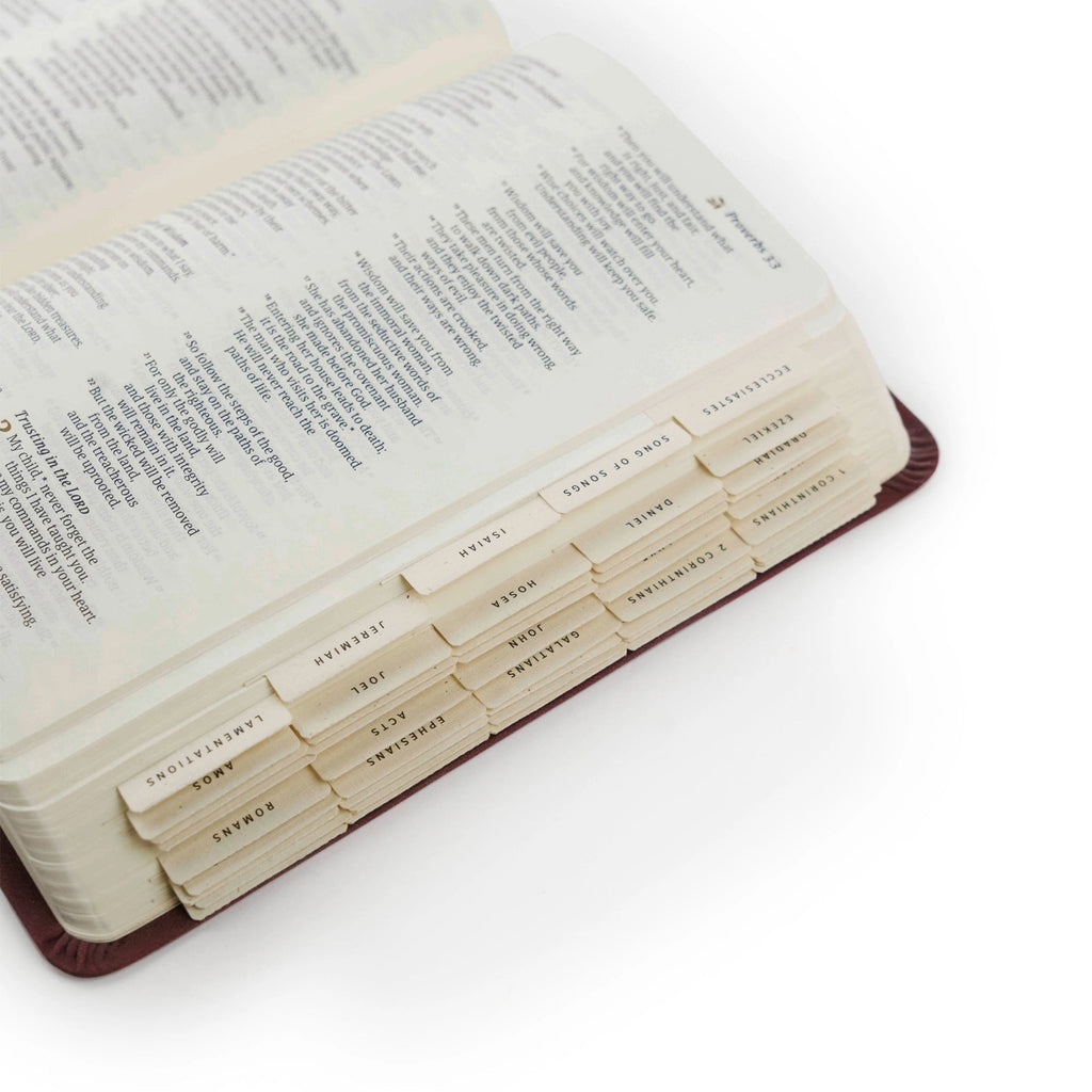 Hosanna Revival Bible Tabs: Black Foiling
